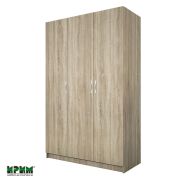 Трикрилен гардероб Сити 1002, сонома тъмна