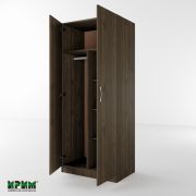 Двукрилен гардероб Сити 1007, орех адмирал