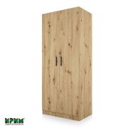 Двукрилен гардероб Сити 1007, дъб артисан